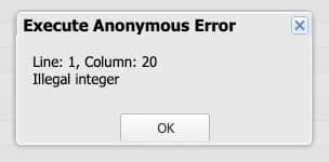 Screenshot for the error message if used a Long value exceeding Integer range without using L 